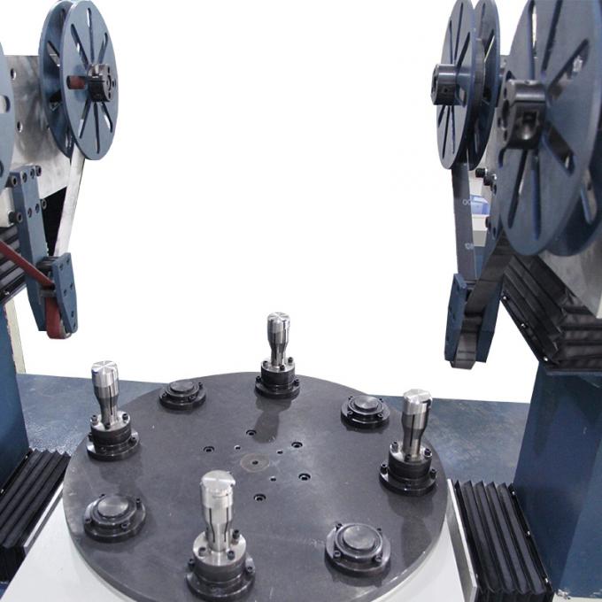 নং. ৪ বাইরের কভার মেটাল শিল্প ডাবল হেড স্যান্ডিং ডিস্ক পলিশিং মেশিন তারের অঙ্কন মেশিন ইস্পাত তারের জন্য 6