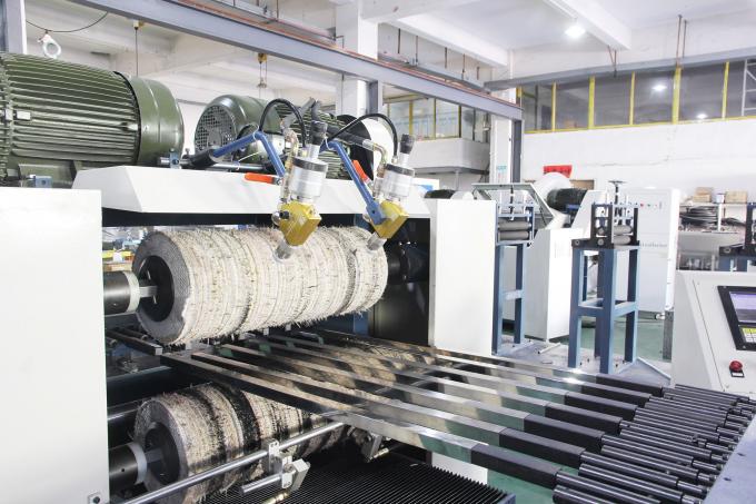 8 কে মিরর হেয়ারলাইন ওয়্যার অঙ্কন সমাপ্তি স্বয়ংক্রিয় ধাতব পাইপ / টিউব স্কয়ার / গোলাকার পলিশিং মেশিন পৃষ্ঠ সমাপ্তির জন্য 6