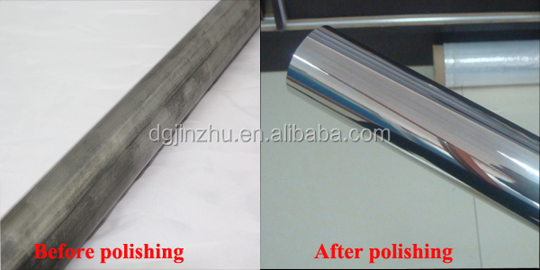 8 কে মিরর হেয়ারলাইন ওয়্যার অঙ্কন সমাপ্তি স্বয়ংক্রিয় ধাতব পাইপ / টিউব স্কয়ার / গোলাকার পলিশিং মেশিন পৃষ্ঠ সমাপ্তির জন্য 9