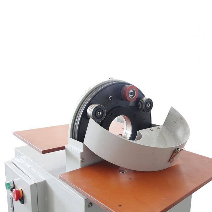 বৃত্তাকার টিউব পাইপ পলিশিং মেশিন ২.২ কিলোওয়াট প্রধান মোটর এবং ১৭ মিটার/সেকেন্ড ঘষিয়া তুলিয়া ফেলার বেল্টের রৈখিক গতি সহ 5