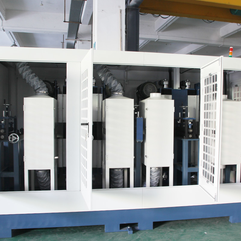 Automatic Coil Polishing Machine with 52kw Power 350mm Processing Width and 2100r/min Speed for High-Efficiency Metal Buffing